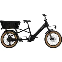 Lombardo MONDELLO 20 INCH H40 LONGTAIL E-BIKE 10 SPEED BLACK