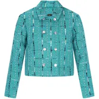 Faina Blazers turquoise / zwart / wit