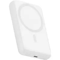 Golden Sound Powerbank 10.000 mAh - Geschikt voor MagSafe systeem - Magnetisch opladen - Noodpakket - Draadloos opladen - Met USB-C Poort - Wit