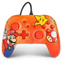 PowerA Geavanceerde Bedrade Controller - Geschikt voor Nintendo Switch - Mario Vantage