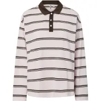 Pieces Shirt 'PCSadie' pastelroze / zwart