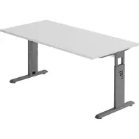 Hjh OFFICE PRO MEGA 16 G - 160 x 80 Tafelhoogte I In hoogte verstelbaar Grijs/Grafiet