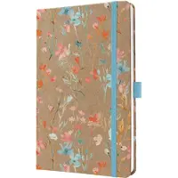 Sigel weekagenda Pure 2026 - formaat A5 - Blue Floral Serenity - hardcover - SI-J6807