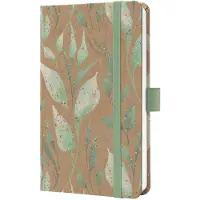 Sigel weekagenda Pure 2026 - formaat A6 - Sparkle Leaves - hardcover - SI-J6802
