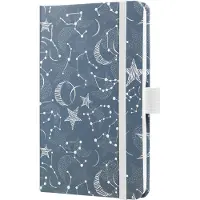 Sigel weekagenda Beauty 2026 - formaat A6 - Cosmic Fantasy Blue - hardcover - SI-J6348