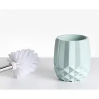 Beliani SAMIRIA - Badkameraccessoireset - Mintgroen - Polyresin