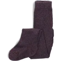 Mp Denmark Meisjes Beenmode Glitter Tights - Paars - Maat 60