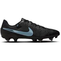 Nike Tiempo Legend 10 Academy IJzeren-Nop Voetbalschoenen (SG) Anti-Clog Zwart Lichtblauw