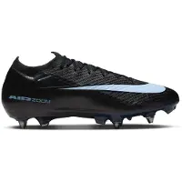 Nike Zoom Mercurial Vapor 16 Elite IJzeren-Nop Voetbalschoenen (SG) Zwart Lichtblauw