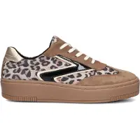 Wysh Meisjes Sneakers Dasha - Bruin - Maat 36