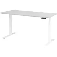 Hjh OFFICE PRO XDKB 19 W | 180x80 180x80 Elektrisch in hoogte verstelbaar. - Grijs 180 x 80 Tafelhoogte I Elektrisch in hoogte verstelbaar