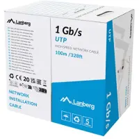 Lanberg Cca Awg23 100 M Cat6-haspelnetwerkkabel