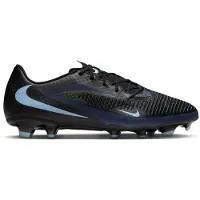 Nike Phantom 6 Low Academy Gras / Kunstgras Voetbalschoenen (MG) Zwart Lichtblauw