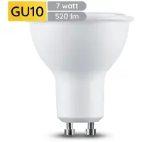 Technik LED Spot PAR16 GU10 Mat - 7W 520lm 6000K - Koudwit - Vervangt 45W