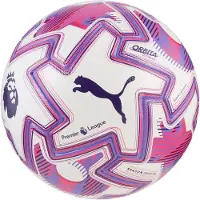 Puma Orbita Ultimate Premier League Brilliance WP Voetbal Maat 5 Wit Roze Paars