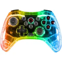 Konix Crystal Transparant USB Gamepad Analoog/digitaal Nintendo Switch, PC
