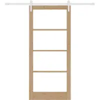 vidaXL Schuifdeur ORKDAL Naturel 93 x 211 cm