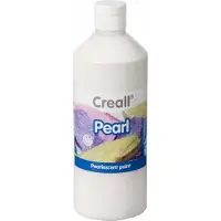 Creall parelmoerverf wit 500ml - creatieve knutselverf voor kinderen.