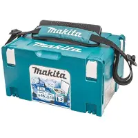 Makita Makpac 3 koelbox systeemkoffer Koelbox 11 liter inhoud met isolerende voering ( 198254-2 )