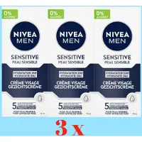 Nivea Men Sensitive Gezichtscrème 3 x 75 ML