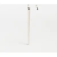 TIPTOE Counter Tafelpoot - 90 cm + Wandbeugel White Cream
