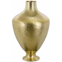 Mica Decorations Vaas Randy - 32x32x51 cm - Aluminium - Goud