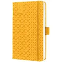 Sigel weekagenda Flair 2026 formaat A6 Mango Yellow hardcover