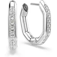Swarovski Oorbel 'Dextera' zilver / transparant