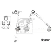 FEBI BILSTEIN 193967 Draagarm