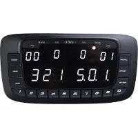 KeyGlory Dartsmate Chalkie Plus Black Edition - Elektronisch Scorebord - Trainingsfunctie - 40 Scores Terugkijken - Compact Design