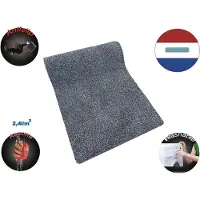 JYG Katcot SUPER ABSORB deurmat grijs 100x240cm - wasbaar - XXL tapijtloper