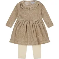 Dirkje Meisjes Kledingset - Beige grey