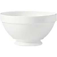 Arcoroc Soepkommen Horeca Bowls - wit - D13 x 7 cm - opaal - schaaltjes op kleine voet - stapelbaar - ontbijt/hapjes