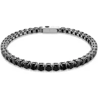 Swarovski armband Matrix Tennis 5696031 | zwart | sieraden met kristallen schakels voor elegante allure en moderne stijl