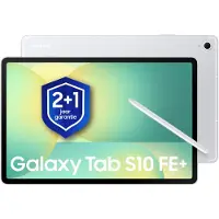Samsung Galaxy Tab S10 FE Plus - Wi-Fi - 256GB - Silver + 1 jaar extra garantie