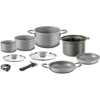Brunner Gourmet Rock NG 9+1 Pottenset Ø22cm 2022 Kook- en serviessets