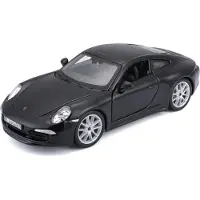 Bburago Porsche 911 Carrera S zwart modelauto 1:24