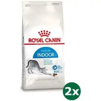 Royal Canin indoor kattenvoer 2x 2 kg