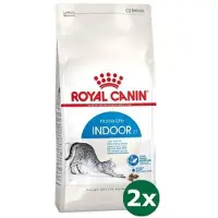 Royal Canin indoor kattenvoer 2x 400 gr