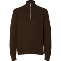 Selected Trui 'SLHDANE' donkerbruin