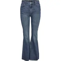 Noisy May Jeans 'NMKAREEN' blauw denim