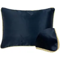 Mars & More kussen satijn navy 35x45cm