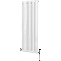 Monster Traditionele radiator met 2 kolommen - 1800 x 562 mm - Wit