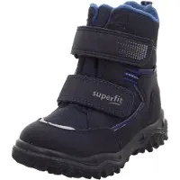 Superfit Snowboots 'HUSKY' blauw / navy / grijs