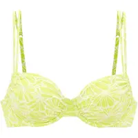 Venice beach Bikinitop limoen / wit