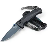 Benchmade Mini Adira vouwmes, depth blue grivory
