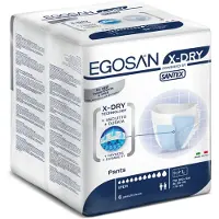 Egosan Pants X-Dry Large - 1 pak van 6 stuks