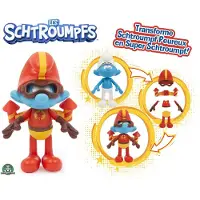 GP Toys Transformer Hippe smurf - Smurfen speelset - Giochi Preziosi - 10 cm