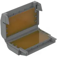 Wago 207-1433 207-1433 Gelbox voor verbindingsklemmen Flexibel: - Massief: - 1 stuk(s) Grijs