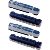 BBB Cycling V-Brake Remblokken - UltraStop - Velgrem - Compatibel met Racefiets & Stadsfiets - Remblokken V Brake - Zwart - BBS-28HP